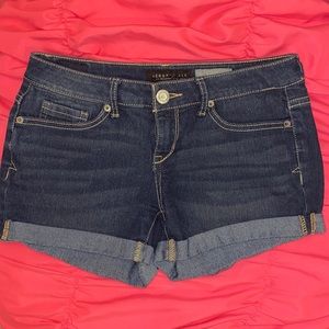 Aeropostale midi denim shorts